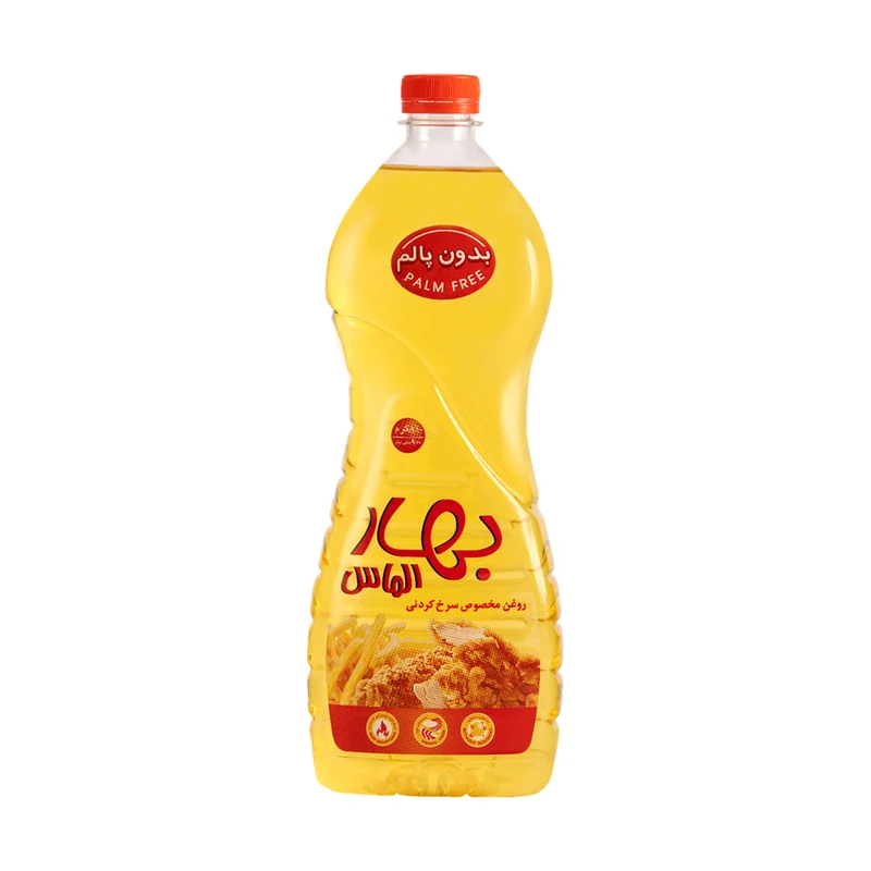 665b64d75ea48a1895b549ec4d576e7b74e16495_1621059610 روغن مایع سرخ کردنی بهار الماس - 900 میلی لیتر - تصویر 1
